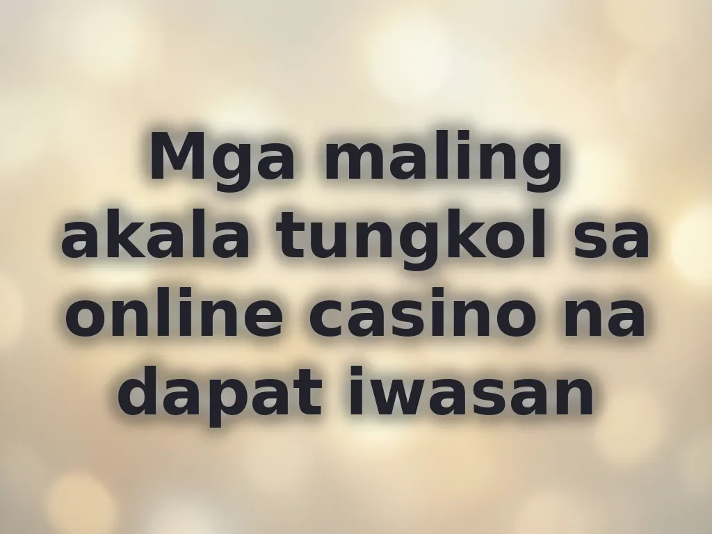 Betting myths guide