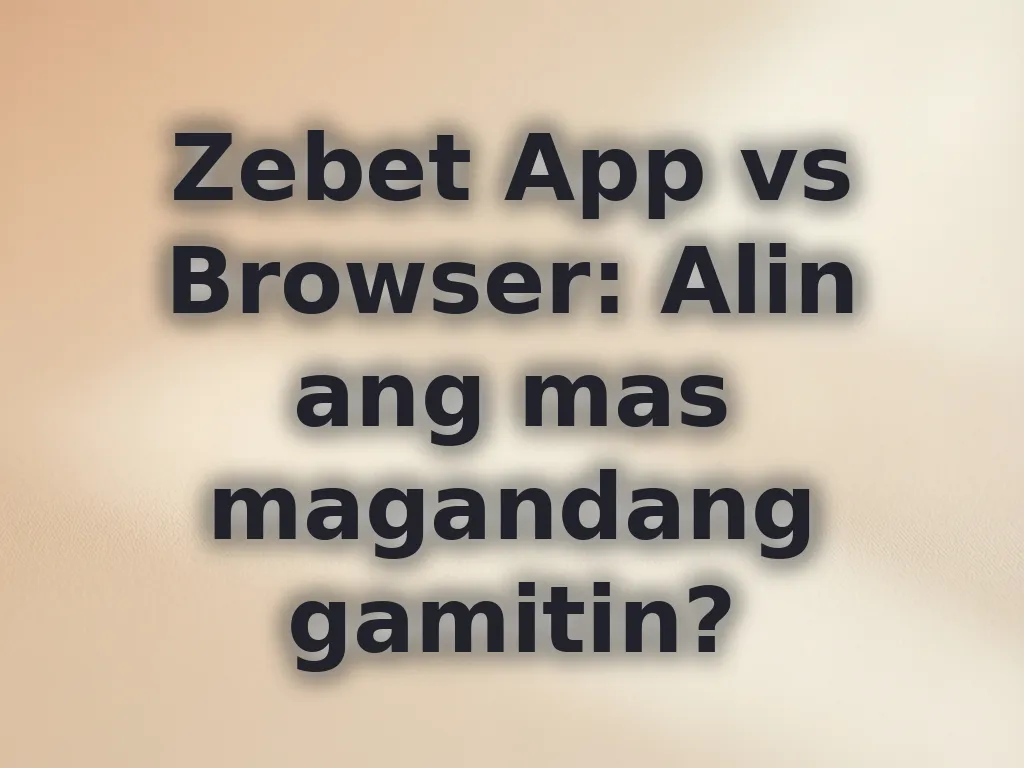 App vs Desktop guide
